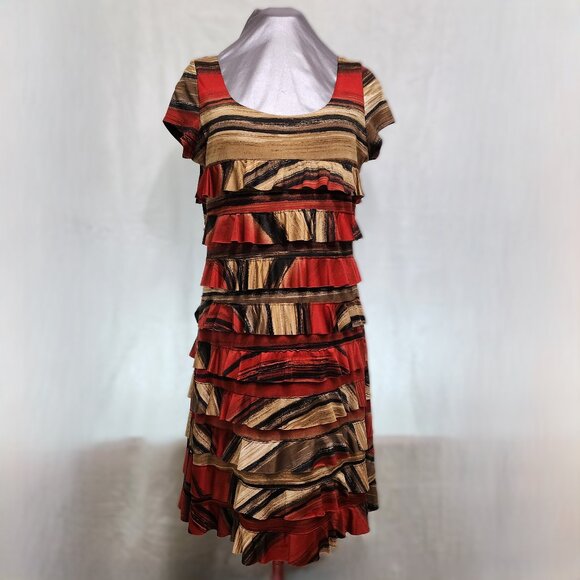 Layered Ruffled Dress - Picture 1 of 7